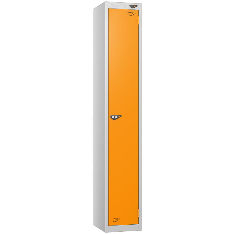 Pure 1 Door Locker with Magma Orange Door